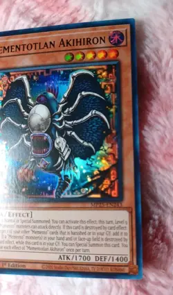 Yu-Gi-Oh! Mementotlan Akihiron MP25-EN243 Ultra Rare 1st Edition - Image 3