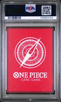 2022 ONE PIECE JAPANESE OP01-ROMANCE DAWN TRAFALGAR LAW 002 PSA 10 - Image 2
