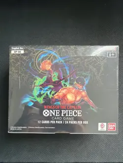 One Piece TCG Wings of the Captain (OP06) English BOOSTER BOX New/Sealed - Image 1