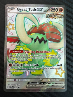 Pokemon TCG Great Tusk ex Svp Black Star Promos SVP072 Holo Promo NM - Image 1