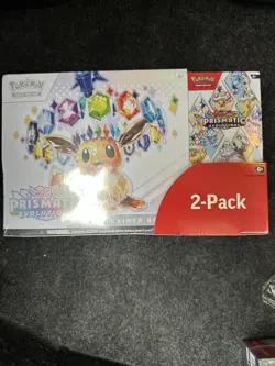 Pokemon Prismatic Evolutions ETB & Booster Bundle Costco 2-Pack - Image 2