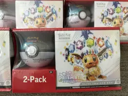 Sam's Club Pokemon Prismatic ETB and Pokeball Bundle Sealed Lot of 5 - Image 2