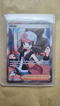 Pokemon TCG - Hilda - White Flare - 164/086 - Full Art Pack Fresh NM - Image 1