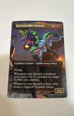 Green Goblin, Nemesis Borderless MTG Marvel's Spider-Man: Eternal-Legal Regular - Image 1
