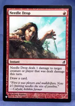Needle Drop - MTG - The List Reprints - Excellent NM - Image 1