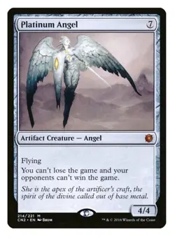 1x MTG Platinum Angel - Conspiracy Mythic! NM Mint - Image 1
