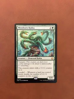 Mossborn Hydra Foundations Regular MTG - Image 1