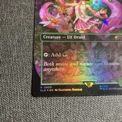 Elvish Mystic (0805) (Rainbow Foil) Secret Lair Drop Foil - Image 5