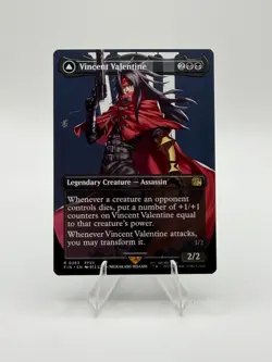 MTG Vincent Valentine Borderless #383 Non-Foil NM Final Fantasy - Image 1