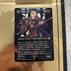 MTG Zenos yae Galvus / Shinryu Transcendent Rival Borderless Regular #0384 NM/M - Image 1