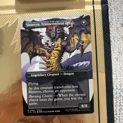 MTG Zenos yae Galvus / Shinryu Transcendent Rival Borderless Regular #0384 NM/M - Image 2