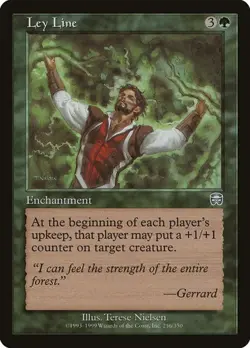 Ley Line - Foil Mercadian Masques MP MTG - Image 1