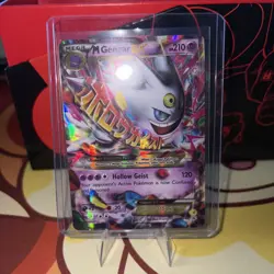 Pokemon M Gengar EX XY166 Mega Holo Full Art Promo lp mp - Image 1
