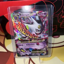 Pokemon M Gengar EX XY166 Mega Holo Full Art Promo lp mp - Image 2
