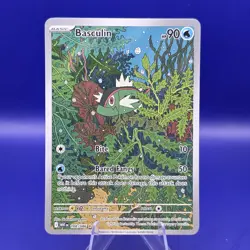 Basculin 108/086 Illustration Rare White Flare Pokemon NM - Image 1