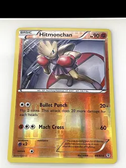 Hitmonchan 48/83 Rare Generations Pokemon Reverse Holo Near Mint - Image 1