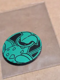Pokemon Green Victreebel Mini Coin From 151 Chinese - Image 1