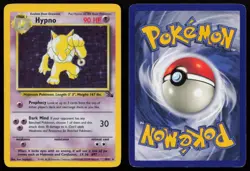 Hypno 8/62 Unlimited Holo Rare Fossil Pokemon English LP - Image 3