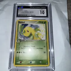 Pokemon TCG Bayleef EX Unseen Forces #35 CGC 10 Gem Mint - Image 2