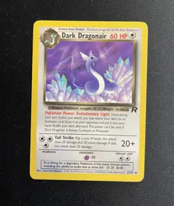 Dark Dragonair Team Rocket 33/82 Uncommon Pokemon TCG 2000 - Image 1