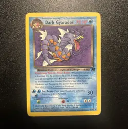 The Pokemon Company Pokemon TCG Team Rocket Dark Gyarados 25/82 Rare Eng 70 HP - Image 1