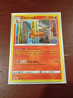 Charizard 010/078 Holo Pokemon GO - Image 1