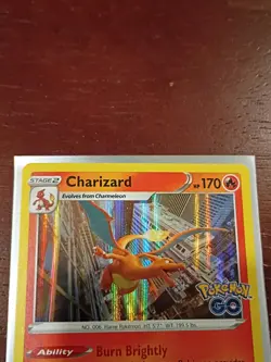 Charizard 010/078 Holo Pokemon GO - Image 2