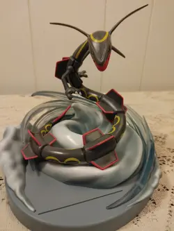 Pokemon TCG Hidden Fates Shiny Rayquaza Statue Figure Limited Collection 2019 - Image 1