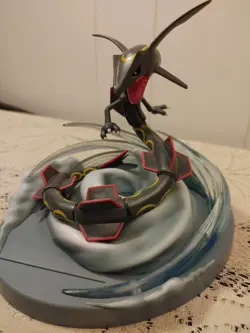 Pokemon TCG Hidden Fates Shiny Rayquaza Statue Figure Limited Collection 2019 - Image 2