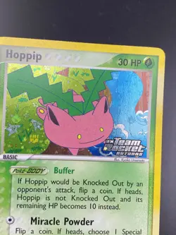 Pokemon EX Team Rocket Returns Hoppip 57/109 Reverse Holo Near Mint - Image 5