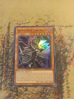 Red-Eyes Metal Claws Dragon ALIN-EN025 Alliance Insight 1st Edition - Image 1
