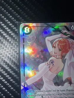 Carte One Piece Card Game OP15-086 SR ★ Nami ALT Foil [FR] TCG OP15 Near Mint - Image 2