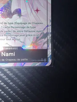 Carte One Piece Card Game OP15-086 SR ★ Nami ALT Foil [FR] TCG OP15 Near Mint - Image 4