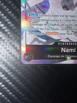 Carte One Piece Card Game OP15-086 SR ★ Nami ALT Foil [FR] TCG OP15 Near Mint - Image 5
