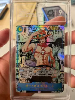 OP13-119 Portgas .D. Ace One Piece Manga Japanese Card Based In UK - Image 1