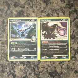 Pokemon TCG 2008 Basic Regular Lot Darkrai 2 Cards Nintendo 2/111 3/111 English - Image 1