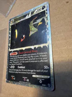 Umbreon (Prime) 86/90 Undaunted - Pokemon Trading Card TCG Heavily Played - Image 1