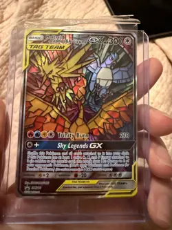 pokemon Moltres & Zapdos & Articuno GX SM210 Hideen Fates Mint, Sealed - Image 4