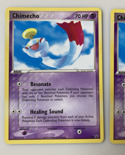 Pokemon Chimecho Black Star Promo Cards (LOT of 3) #24 2004 TCG Non-played X3 - Image 3
