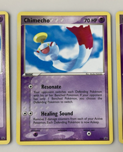 Pokemon Chimecho Black Star Promo Cards (LOT of 3) #24 2004 TCG Non-played X3 - Image 5