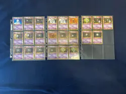 Vintage Japanese Pokemon Card Lot - 23 Diff Unown - Neo Discovery 2 - Image 1