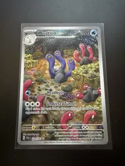 Wugtrio Paldean Fates Holo Pokemon TCG Card 224/091 Sv: NM Condition - Image 1