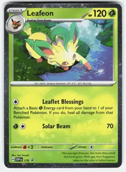 Leafeon - (Cosmos Holo) Holo Promo SV: Scarlet & Violet Promo Cards 170 NM - Image 1