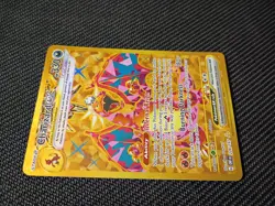 Pokemon TCG Gold Charizard Holo Card 228/197 Obsidian Flames - Image 4