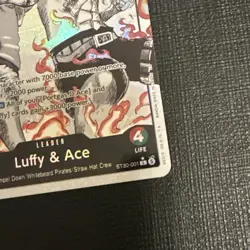 ST30-001 Luffy & Ace leader AA (Parallel) One Piece Card Game ENGLISH - Image 4