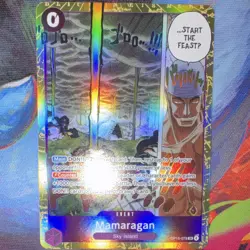 Bandai One Piece CCG Mamaragan OP15-078 Event Holo Card - Image 1
