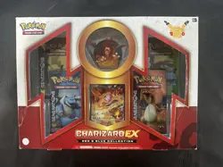 Pokemon Charizard EX Red & Blue Collection Box - OPENED- Please Read Description - Image 1