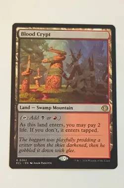 Blood Crypt Lorwyn Eclipsed Regular Rare - Image 1