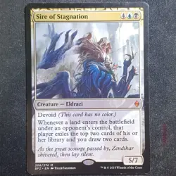 Sire of Stagnation - Battle for Zendikar (Magic/MTG) - Image 1