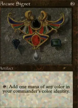 Arcane Signet 589 Retro Border Non Foil NM SLD MTG - Image 1